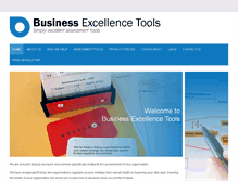 Tablet Screenshot of businessexcellencetools.com